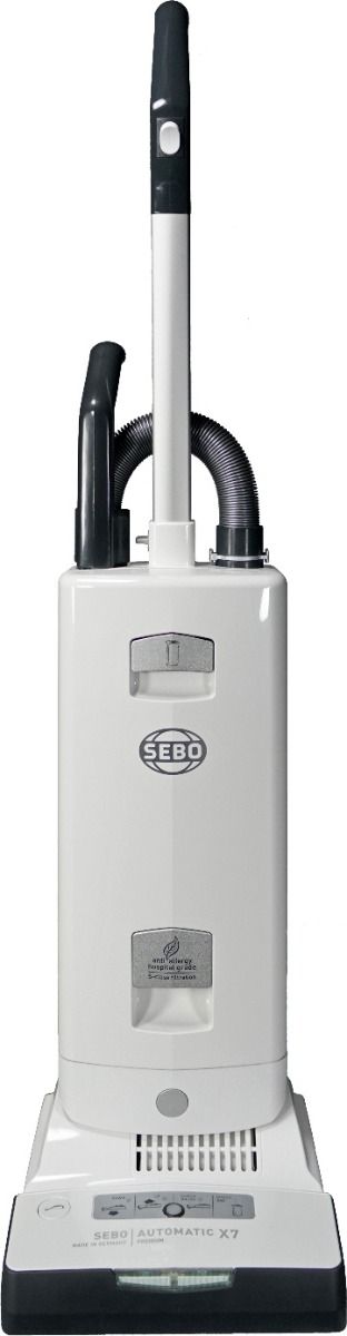SEBO AUTOMATIC X7 Premium Upright Vacuum White